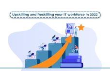 Upskilling and Reskilling your IT workforce in 2022 - Staffing company in Mumbai